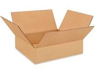 12.5 X 12.5 X 3" Corrugated Box SOLD IN BUNDLES #25