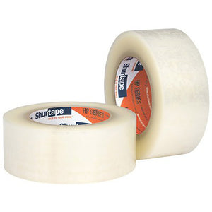 Cold Temperature Tape Shurtape HP 132 Carton Sealing Tape - 2" x 110 yds., 1.6 mil, Hot Melt, Clear