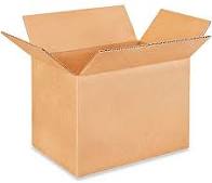 9 x 6 x 6" Corrugated Box SOLD IN BUNDLES #25