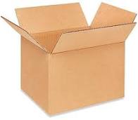 9 7/8 X 7 5/8 X 6 1/4" Corrugated Box SOLD IN BUNDLES #25
