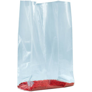 8 x 4 x 18" - 2 mil Gusseted Poly Bags, 1000/Case